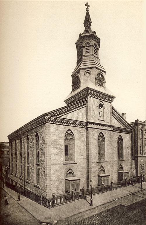 Church of the Transfiguration, a historic religious landmark serving immigrant communities in Lower Manhattan
