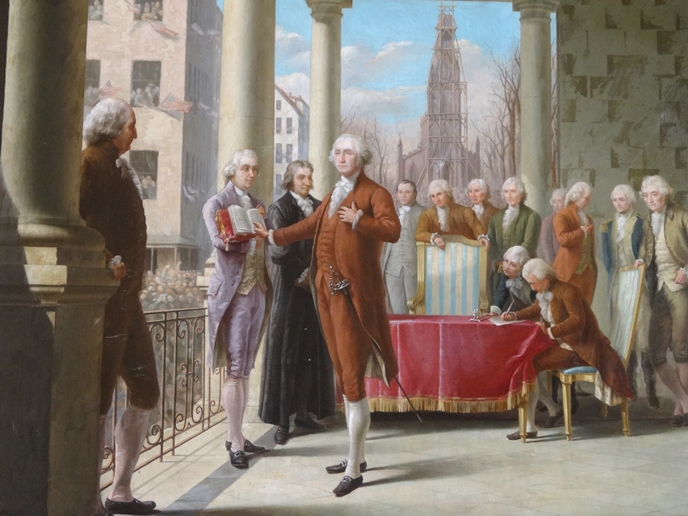 George Washington and America's Founding Fathers during the early years of the United States