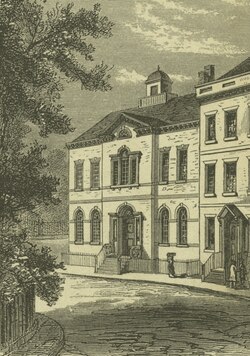 Historic St. Paul's Chapel on Broadway in Lower Manhattan