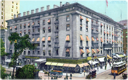 Building at the site of New York City's first presidential residence on Broadway