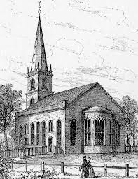 Historic Trinity Church on Broadway in Lower Manhattan