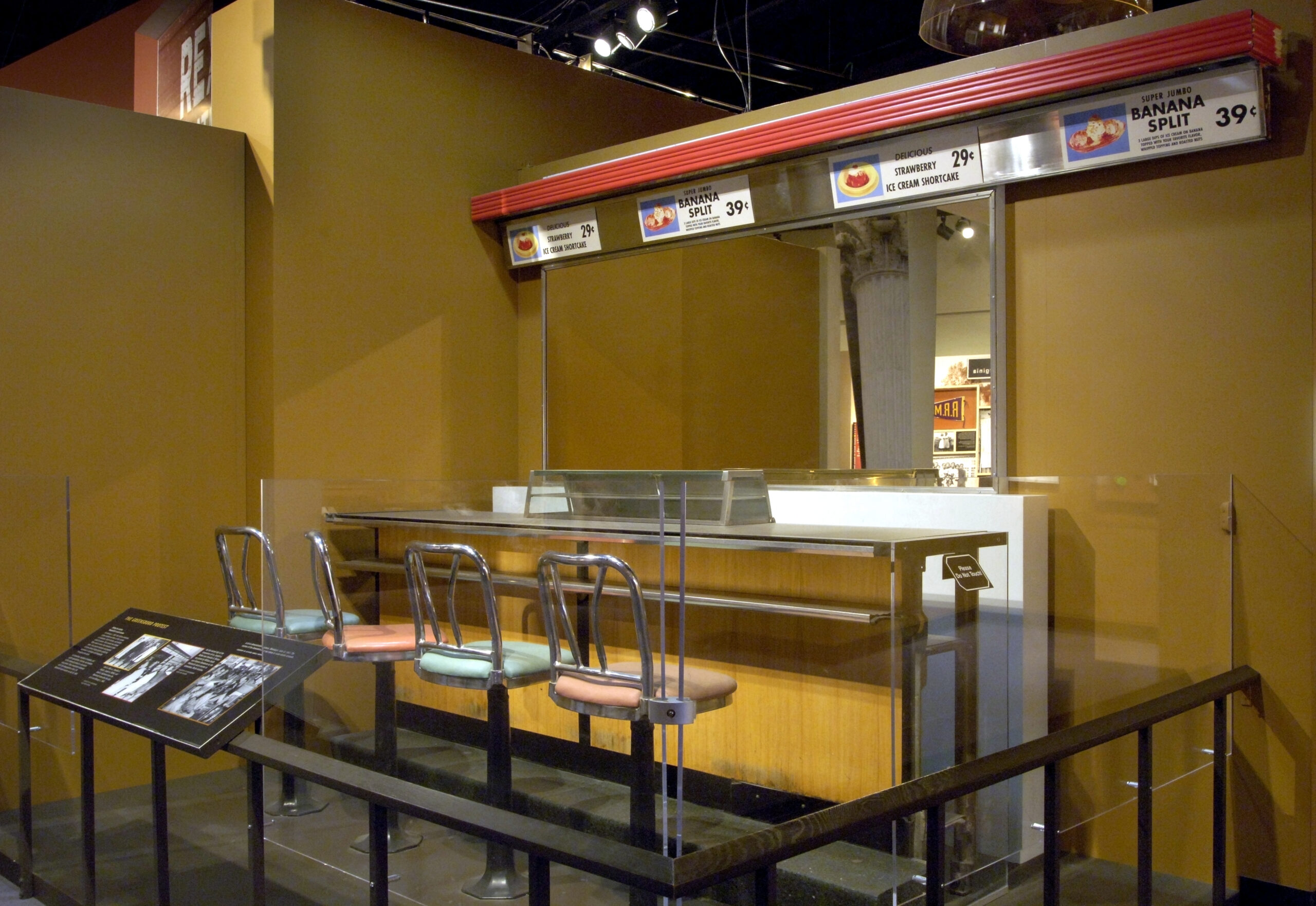 Original Greensboro Woolworth lunch counter preserved at the Smithsonian&rsquo;s National Museum of American History